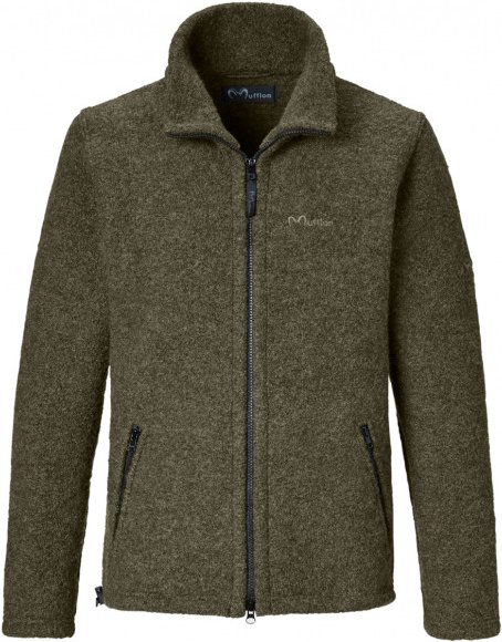 Thumbnail - Mufflon - Jakob - Wolljacke Gr 3XL oliv