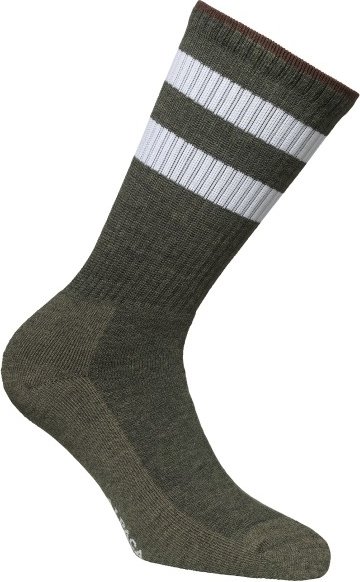 Thumbnail - Alpacasocks&Co - Merino Casual Light Stripes - Multifunktionssocken Gr 36-39 grau