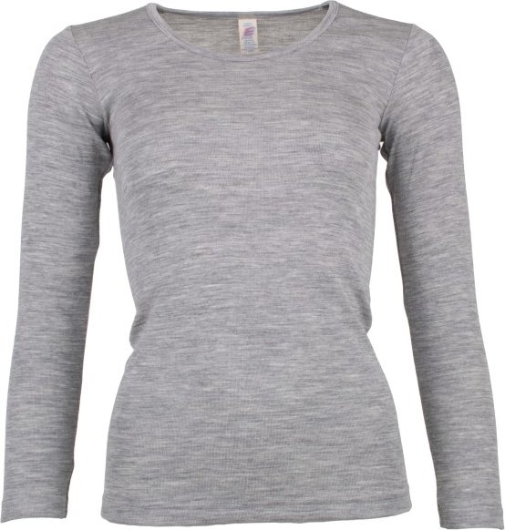 Engel - Women's Unterhemd L/S - Merinounterwäsche Gr 38/40 grau