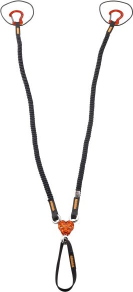 Thumbnail - C.A.M.P. - X-Gyro Leash - Eispickel Gr 85/129 cm orange/schwarz