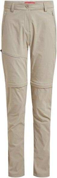 Craghoppers - Women's Nosilife Pro Convertible Hose III - Zip-Off-Hose Gr 16 - Short beige