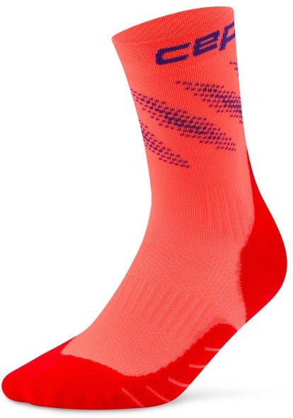 CEP - Women's Run Edt. Elliptic Socks Mid Cut - Laufsocken Gr II rot
