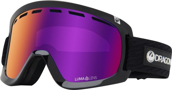 Dragon - D1 OTG (VLT 23% + 53%) - Skibrille Gr L lila