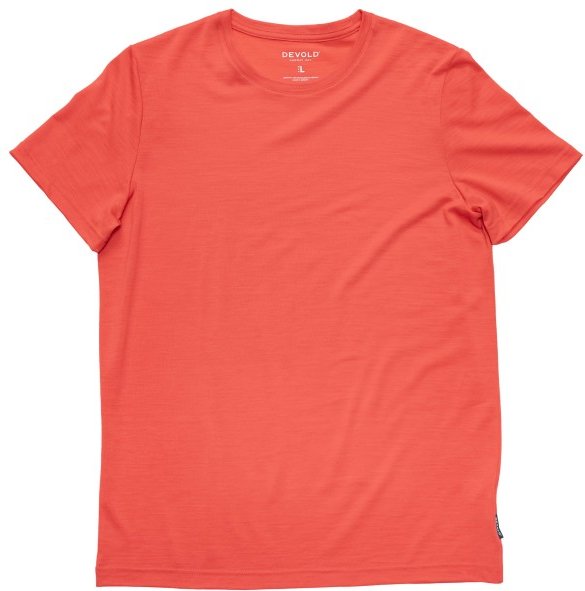 Devold - Classic Tee - Merinoshirt Gr XL rot