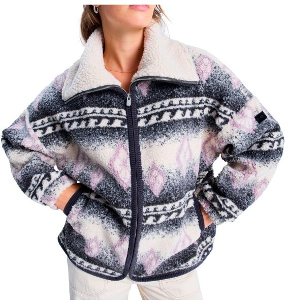 Thumbnail - Roxy - Women's Feels Like Winter - Freizeitjacke Gr L grau