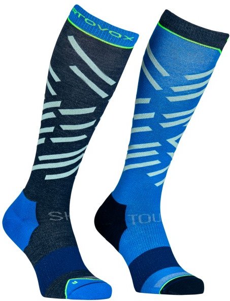Ortovox - Ski Tour Long Socks - Skisocken Gr 45-47 blau