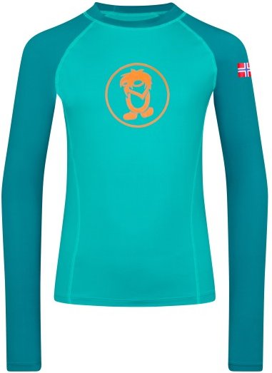 Trollkids - Kid's Kvalvika Shirt - Funktionsshirt Gr 98 türkis