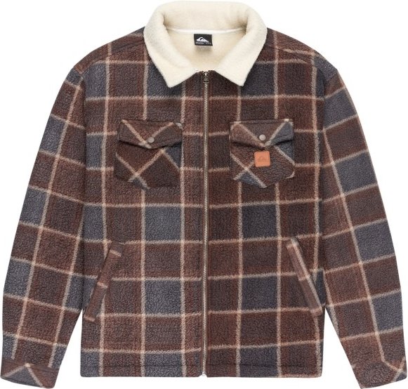 Thumbnail - Quiksilver - Sherpa Jacket - Fleecejacke Gr XXL braun