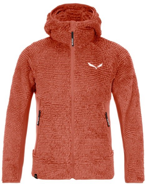 Thumbnail - Salewa - Kid's Puez Highloft 2 Polarlite HD Jacket - Fleecejacke Gr 164 rot