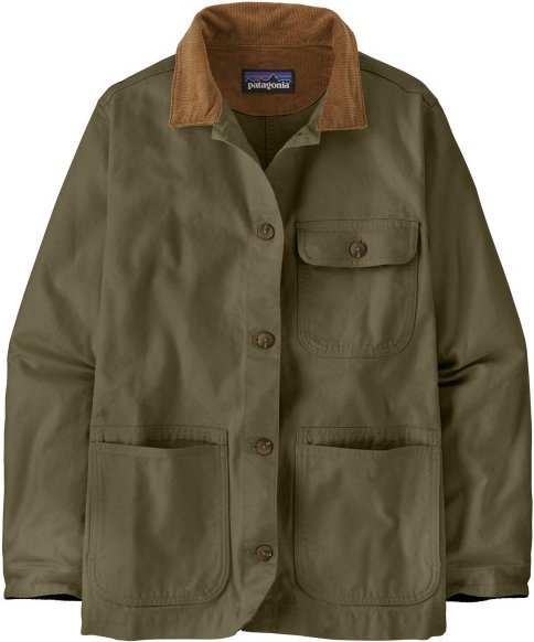Thumbnail - Patagonia - Women's Point Reyes Canvas Coat - Freizeitjacke Gr XS oliv
