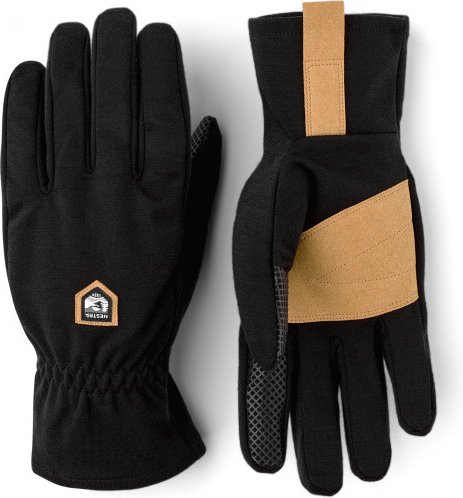 Thumbnail - Hestra - Merino Windwool Liner 5 Finger - Handschuhe Gr 11 schwarz