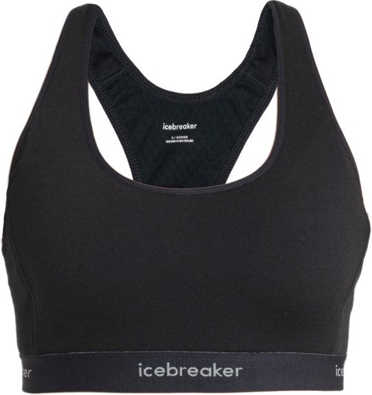 Icebreaker - Women's Merino 125 Zoneknit Racerback Bra - Sport-BH Gr XS schwarz