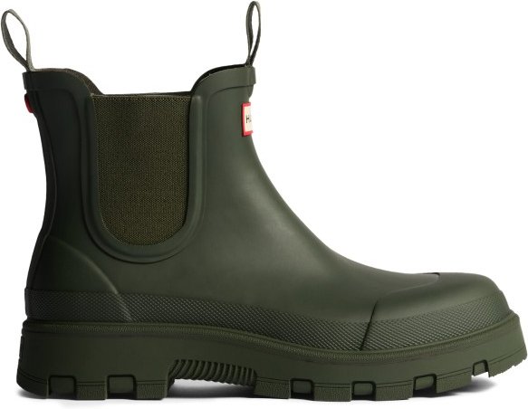 Hunter Boots - Elements Elastic Chelsea Boot - Gummistiefel Gr 38 oliv