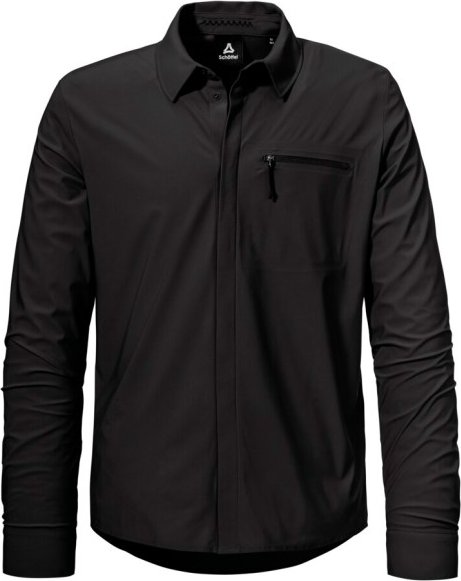 Thumbnail - Schöffel - Jersey Shirt Style Calmay - Hemd Gr 56 schwarz