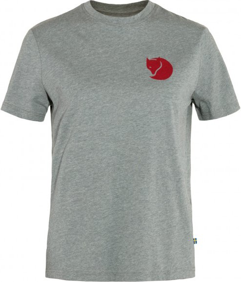 Fjällräven - Women's Fox Boxy Logo Tee - T-Shirt Gr S grau