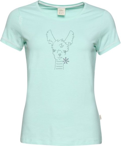 Chillaz - Women's Gandia Happy Alpaca T-Shirt - T-Shirt Gr 44 grau/grün