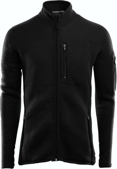 Thumbnail - Aclima - Fleecewool Jacket - Wolljacke Gr XS schwarz