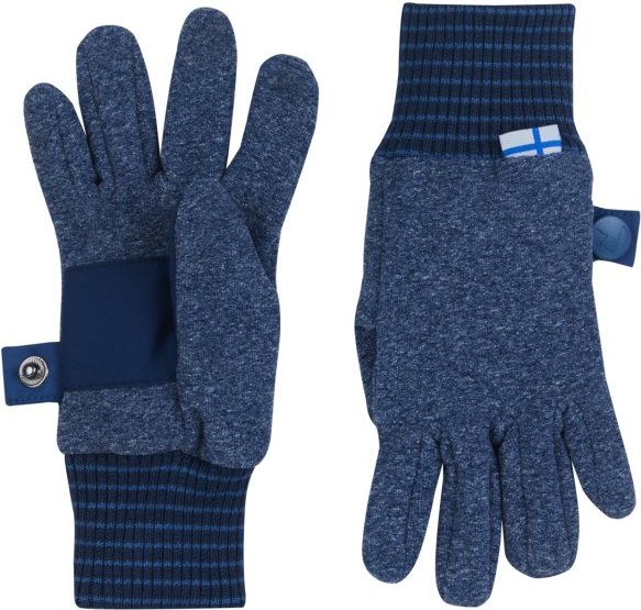 Finkid - Kid's Sormikas Knit - Handschuhe Gr M blau