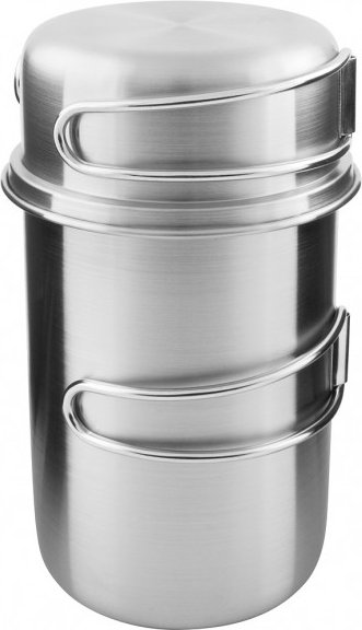 Thumbnail - Tatonka - Handle Mug 850 Set - Geschirr-Set grau