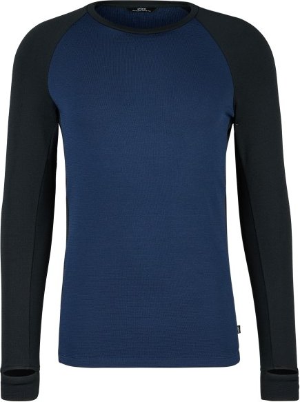 Stoic - MerinoSoft245 TuleboSt. L/S - Merinoshirt Gr L blau
