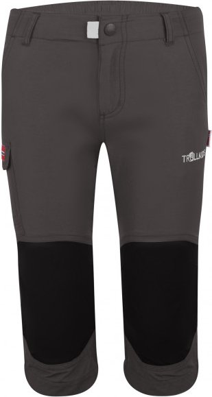 Trollkids - Kid's Hammerfest 3/4 Pants - Shorts Gr 164 grau