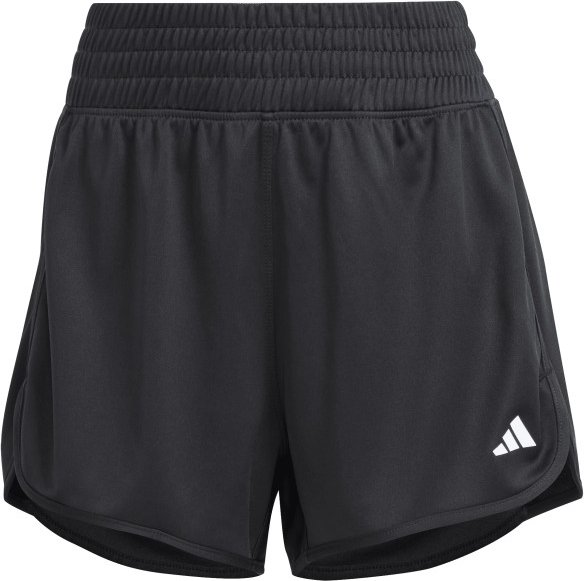 adidas - Women's Pacer Knit High - Shorts Gr XXL - Length: 3'' grau/schwarz