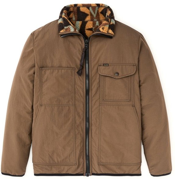Filson - Reversible Pile Fleece Jacket - Fleecepullover Gr XL braun