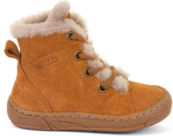 Thumbnail - Froddo - Kid's Minni Suede Laces - Winterschuhe Gr 24 braun