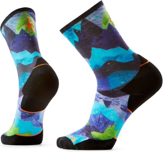 Smartwool - Trail Run Targeted Cushion Summit Sector Crew - Laufsocken Gr 42-45 bunt