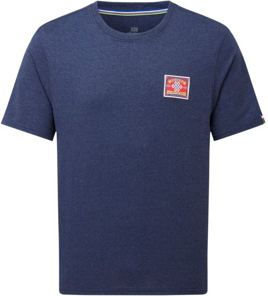 Sherpa - Jutnu Patch Tee - T-Shirt Gr M blau