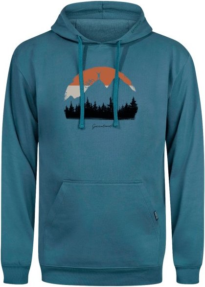 GreenBomb - Nature Forest Happy Joy Hoodie Cotton - Hoodie Gr XL blau