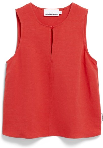ARMEDANGELS - Women's Rafalaa Lino - Top Gr XS rot