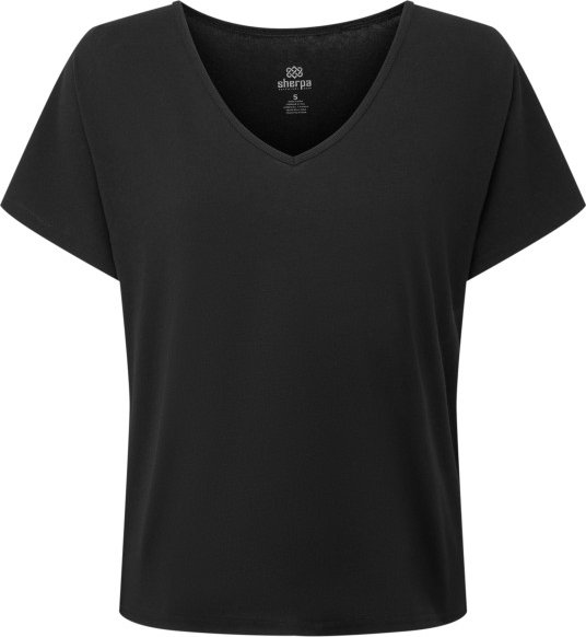 Sherpa - Women's Jutnu V-Neck Tee - T-Shirt Gr XL schwarz