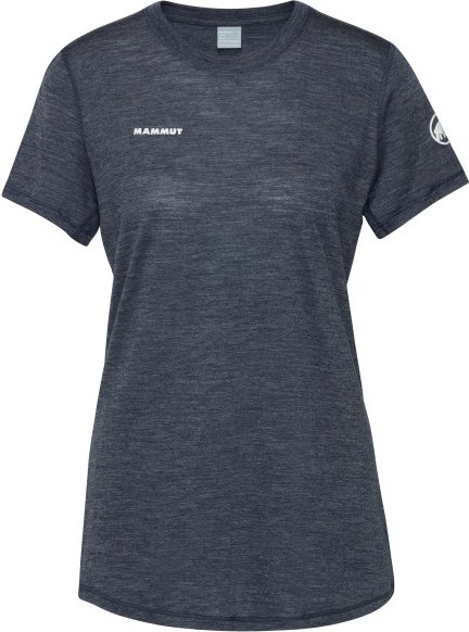 Thumbnail - Mammut - Women's Tree Wool Firstlayer T-Shirt - Merinoshirt Gr XL blau