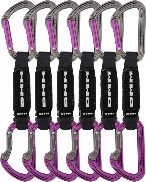 DMM - Shadow Quickdraw - Express-Set Gr 12 cm schwarz/grau/rosa