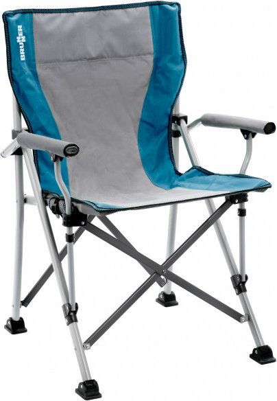 Brunner - Raptor - Campingstuhl Gr 51 x 44 x 48/90 cm grau