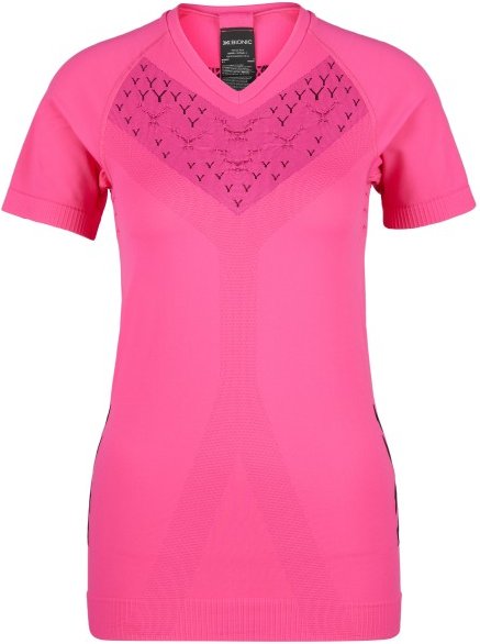 X-Bionic - Women's Twyce Run Shirt S/S - Laufshirt Gr L rosa