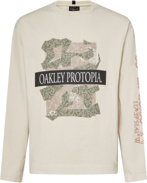 Oakley - MTN Ridge L/S Tee - Longsleeve Gr XL beige