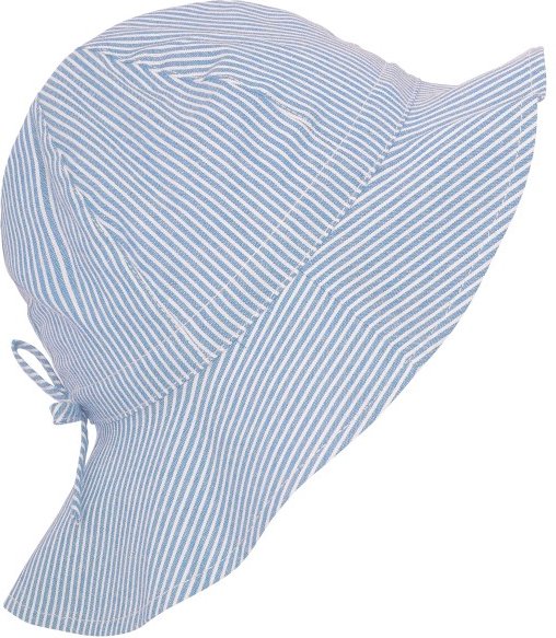 Huttelihut - Kid's Summer Hat Woven Stripe - Hut Gr 54 cm - 6-8 Years grau