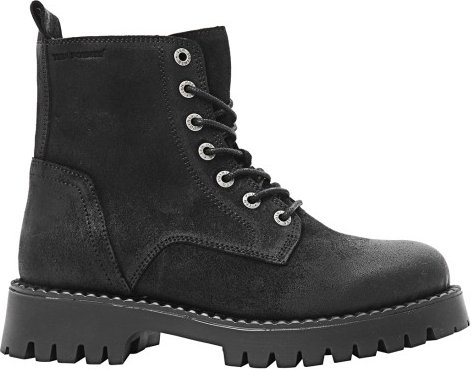 Ten Points - Women's Penny Lace Suede Boots - Freizeitstiefel Gr 39 schwarz