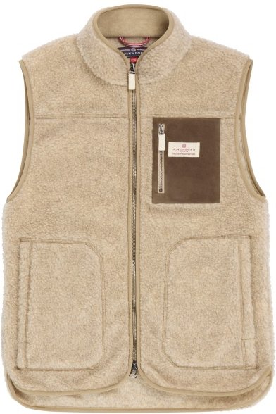 Amundsen Sports - Women's Heroes Wool Fleece Vest - Fleeceweste Gr S beige