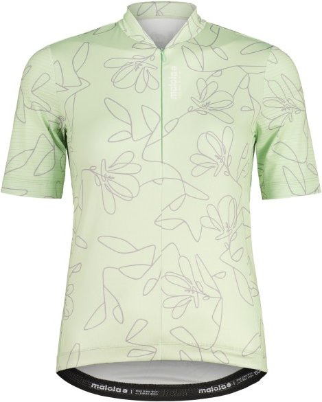 Maloja - Women's MandrettM. 1/2 - Radtrikot Gr L grün