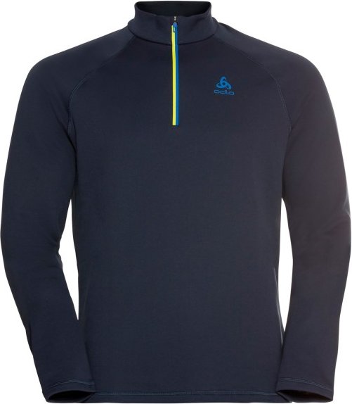 Thumbnail - Odlo - Besso Mid Layer 1/2 Zip - Fleecepullover Gr 3XL blau