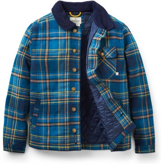 Passenger - Falcon Organic Cotton Jacket - Freizeitjacke Gr S blau