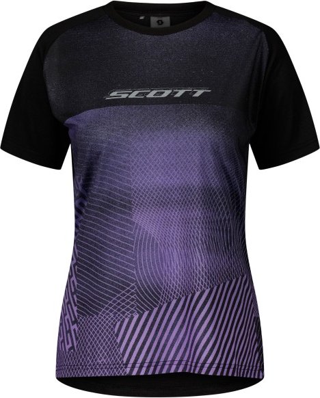 Thumbnail - Scott - Women's Tee Trail Tuned S/S - Radtrikot Gr XL schwarz