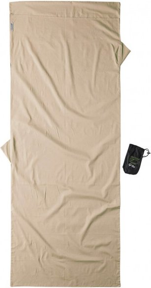 Thumbnail - Cocoon - TravelSheet Organic Cotton - Reiseschlafsack Gr 220 x 90 cm beige