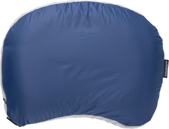 Cocoon - Air-Core Hood/Camp Pillow - Kissen Gr 28 x 37 cm dark indigo /grau