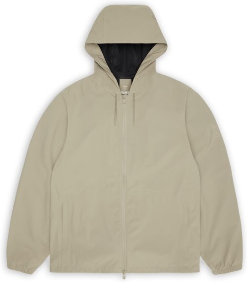 Rains - Suva Hardshell Jacket - Regenjacke Gr L beige/grau