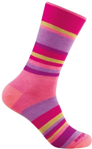 Wrightsock - Stride Crew - Wandersocken Gr 34-37 rosa