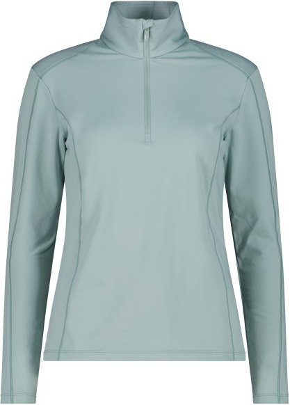 Thumbnail - CMP - Women's Sweat Softech - Fleecepullover Gr 40 türkis/grau